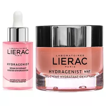 Lierac Набор для увлажнения кожи (гель-крем 50 мл + сыворотка 30 мл) (Lierac, Hydragenist)