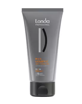 Londa Professional Liquefy It Гель-блеск с эффектом мокрых волос сильной фиксации 150 мл (Londa Professional, Men)