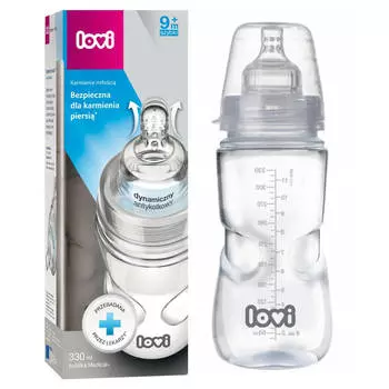Lovi Бутылочка "Medical+" от 9 месяцев, 330 мл (Lovi, Бутылочки)