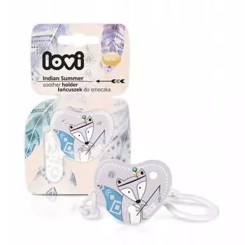Lovi Держатель для пустышки "Indian Summer", для мальчика, 1 шт. (Lovi, Пустышки)