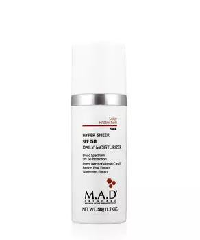 M.A.D. Увлажняющий крем-основа под макияж с защитой spf 50, 50 мл (M.A.D., Sun Protection)