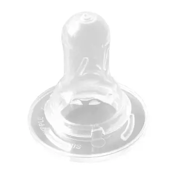 Мама Тама Соска силиконовая для бутылочек классика, 6 мес.+, сильный поток, 1 шт. (Мама Тама, )