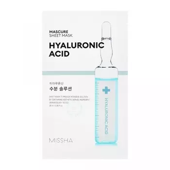 Missha Тканевая маска для лица Mascure Hydra (Missha, Маски)
