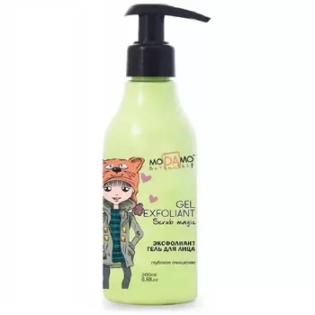 Modamo Легкий гель-эксфолиант для лица, 200 мл (Modamo, Be yourself)
