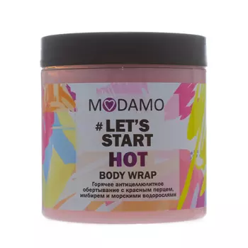 Modamo Обёртывание горячее антицеллюлитное с красныи перцем, имбирём и морскими водорослями, 500 мл (Modamo, )