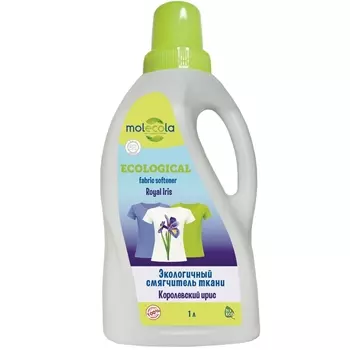 Molecola Экологичный смягчитель ткани "Королевский ирис", 1 л (Molecola, Для стирки)