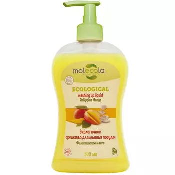 Molecola Средство для мытья посуды "Филиппинское Манго", 500 мл (Molecola, Для мытья посуды)