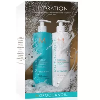 Moroccanoil Набор Duo «Увлажнение»: шампунь (500 мл + кондиционер 500 мл) (Moroccanoil, Hydration)