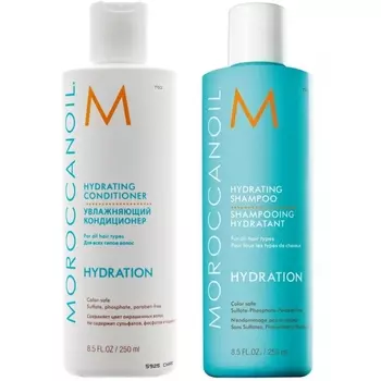 Moroccanoil Набор "Увлажнение" для волос (кондиционер 250 мл + шампунь 250 мл) (Moroccanoil, Hydration)