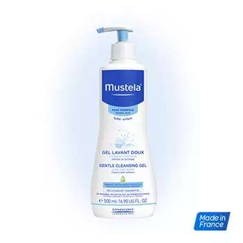 Mustela Гель для мытья для детей с первых дней жизни, 500 мл (Mustela, Bebe - время купаться)