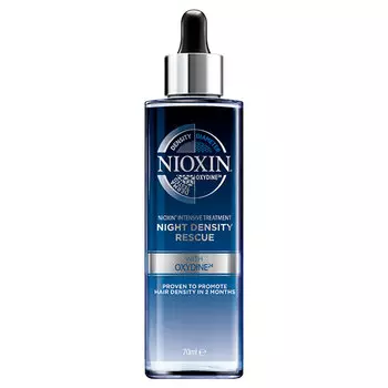 Nioxin Ночная сыворотка для увеличения густоты волос, 70 мл (Nioxin, 3D интенсивный уход)
