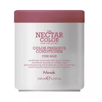 Nook Кондиционер для ухода за тонкими окрашенными волосами, 250 мл (Nook, Nectar Color)