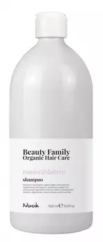 Nook Восстанавливающий шампунь для химически обработанных волос Shampoo Romice&amp;Dattero, 1000 мл (Nook, Beauty Family)