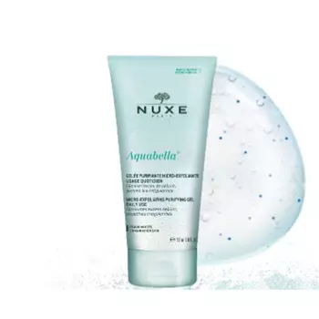 Nuxe Аквабелла Нежный очищающий эксфолиирующий гель для лица 150 мл (Nuxe, Aquabella)