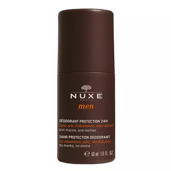 Nuxe Мужской шариковый дезодорант 24 часа 24HR Protection Deodorant, 50 мл (Nuxe, Men)