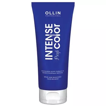 Ollin Professional Бальзам для седых и осветленных волос Gray and bleached hair balsam, 200 мл (Ollin Professional, Окрашивание волос)