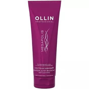 Ollin Professional Бессульфатный интенсивный крем для волос Лёгкое расчёсывание, 250 мл (Ollin Professional, Уход за волосами)