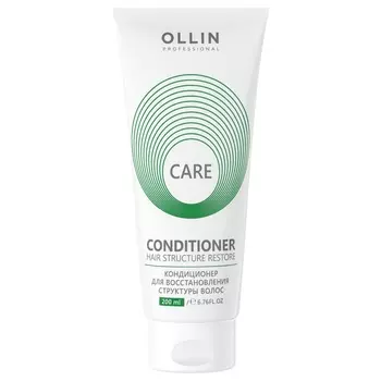 Ollin Professional Кондиционер для восстановления структуры волос, 200 мл (Ollin Professional, Уход за волосами)