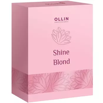Ollin Professional Набор для светлых и блондированных волос "Shine Blond" (шампунь, 300 мл + кондиционер, 250 мл + масло, 50 мл) (Ollin Professional, Уход за волосами)