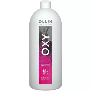 Ollin Professional Окисляющая эмульсия Oxidizing Emulsion 12% 40vol., 1000 мл (Ollin Professional, Окрашивание волос)