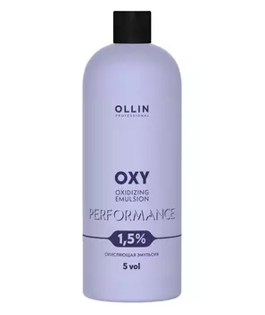 Ollin Professional Окисляющая эмульсия performance OXY 1,5% 5vol., 1000 мл (Ollin Professional, Окрашивание волос)