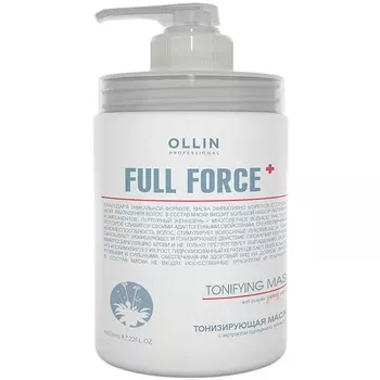 Ollin Professional Тонизирующая маска с экстрактом пурпурного женьшеня, 650 мл (Ollin Professional, Уход за волосами)