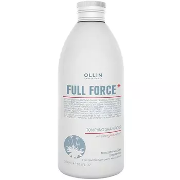 Ollin Professional Тонизирующий шампунь с экстрактом пурпурного женьшеня, 300 мл (Ollin Professional, Уход за волосами)