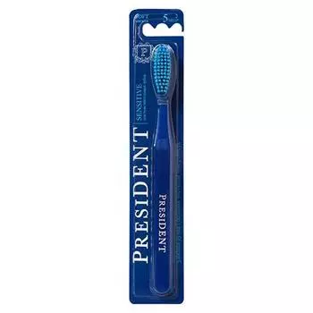 President Зубная щетка для чувствительных зубов, 1 шт (President, Sensitive)