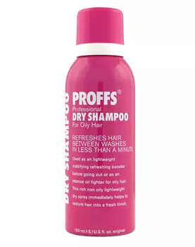 Proffs Шампунь для сухого очищения волос 3 в 1, 150 мл (Proffs, Стайлинг)