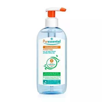 Puressentiel Очищающий Антибактериальный гель 3 эфирных масла, 250 мл (Puressentiel, Очищение)