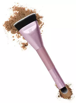 Real Techniques Двусторонняя кисть для контуринга Dual Ended, 1 шт (Real Techniques, Original Collection)