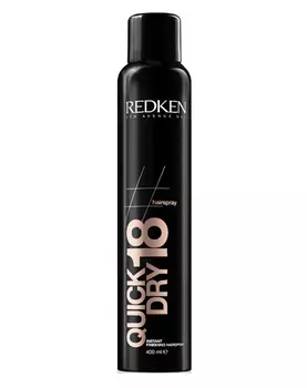 Redken Квик Драй 18 Сухой спрей мгновенной фиксации для завершения укладки 400 мл (Redken, Стайлинг)