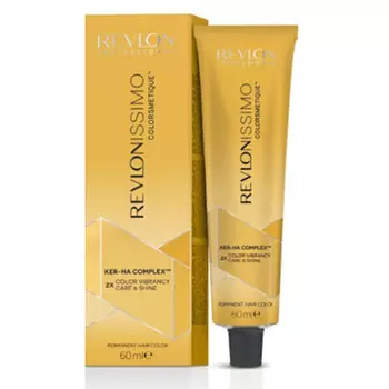 Revlon Professional Перманентный краситель с гиалуроновой кислотой золотые оттенки, 60 мл - светло-коричнеый золотистый (Revlon Professional, Revlonissimo)
