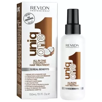Revlon Professional Универсальная спрей-маска с ароматом кокоса, 150 мл (Revlon Professional, UniqOne)