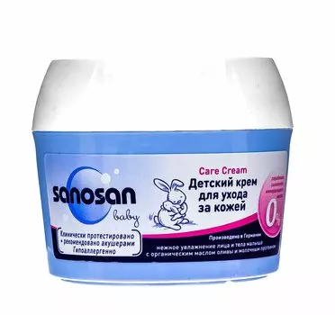 Sanosan Детский крем для ухода за кожей, 150 мл (Sanosan, Уход за кожей)