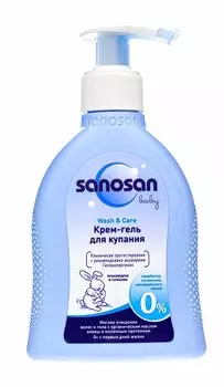 Sanosan Крем-гель для купания, 200 мл (Sanosan, Умывание)