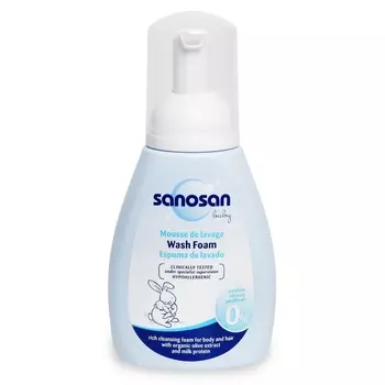 Sanosan Шампунь-пенка, 250 мл (Sanosan, Умывание)