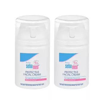 Sebamed Крем защитный для лица Prottective Facial cream, 50 мл х 2 шт (Sebamed, Baby)