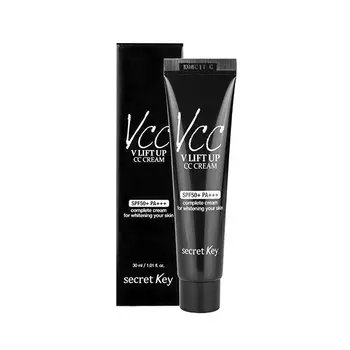 Secret Key Осветляющий CC-крем с лифтинг-эффектом V Lift Up SPF50+ PA+++, 30 мл (Secret Key, Тональные основы)