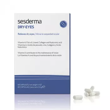 Sesderma Биологически активная добавка от сухости глаз Oftalses Dry-eyes, 60 капсул (Sesderma, БАДы)