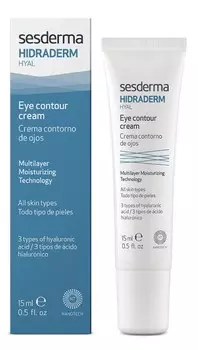 Sesderma Крем-контур для зоны вокруг глаз, 15 мл (Sesderma, Hidraderm Hyal)