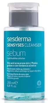 Sesderma Липосомальный лосьон для снятия макияжа для жирной и склонной к акне кожи, 200 мл (Sesderma, Sensyses)
