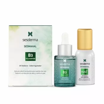 Sesderma Набор себорегулирующий Niacinamide B3: сыворотка, 30 мл + спрей-мист, 30 мл (Sesderma, Sesmahal)
