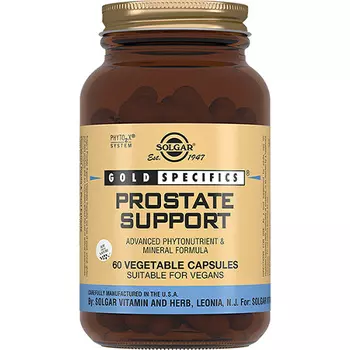 Solgar Простата Плюс, 60 капсул (Solgar, Комплексы)