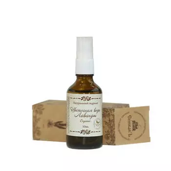 Спивакъ Цветочная вода "Лаванда", organic, 50 мл (Спивакъ, Уход за лицом)