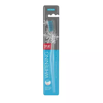 Splat Зубная щетка Whitening Medium (средняя), 1 шт (Splat, Professional)