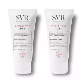 SVR Набор: Крем для рук, 50 мл х 2 шт (SVR, Topialyse)