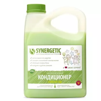 Synergetic Кондиционер для белья "Райский сад", 2750 мл (Synergetic, Стирка)