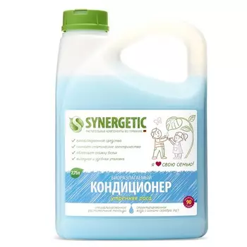Synergetic Кондиционер для белья "Утренняя роса", 2750 мл (Synergetic, Стирка)