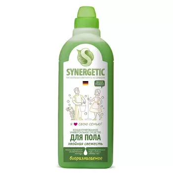 Synergetic Средство для мытья пола "Хвойная свежесть", 750 мл (Synergetic, )